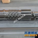 杰德 出口越南的單排氣造粒機螺桿機筒 技術(shù)精湛 塑化優(yōu)良-舟山市杰德機械有限公司，擠出機螺桿，注塑機螺桿，舟山螺桿，螺桿廠